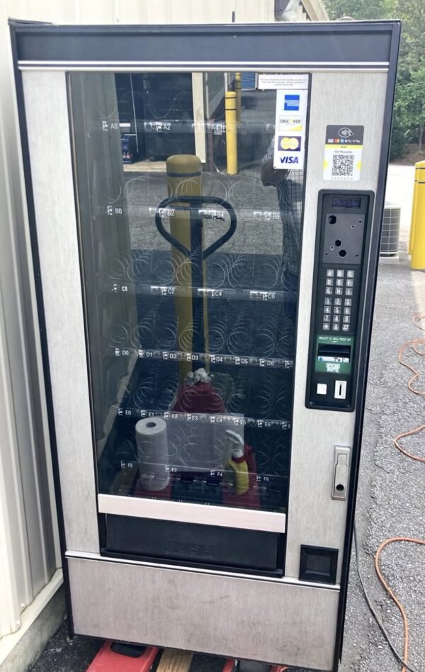 Snack Vending Machine,  4 Wide, Crane National 148